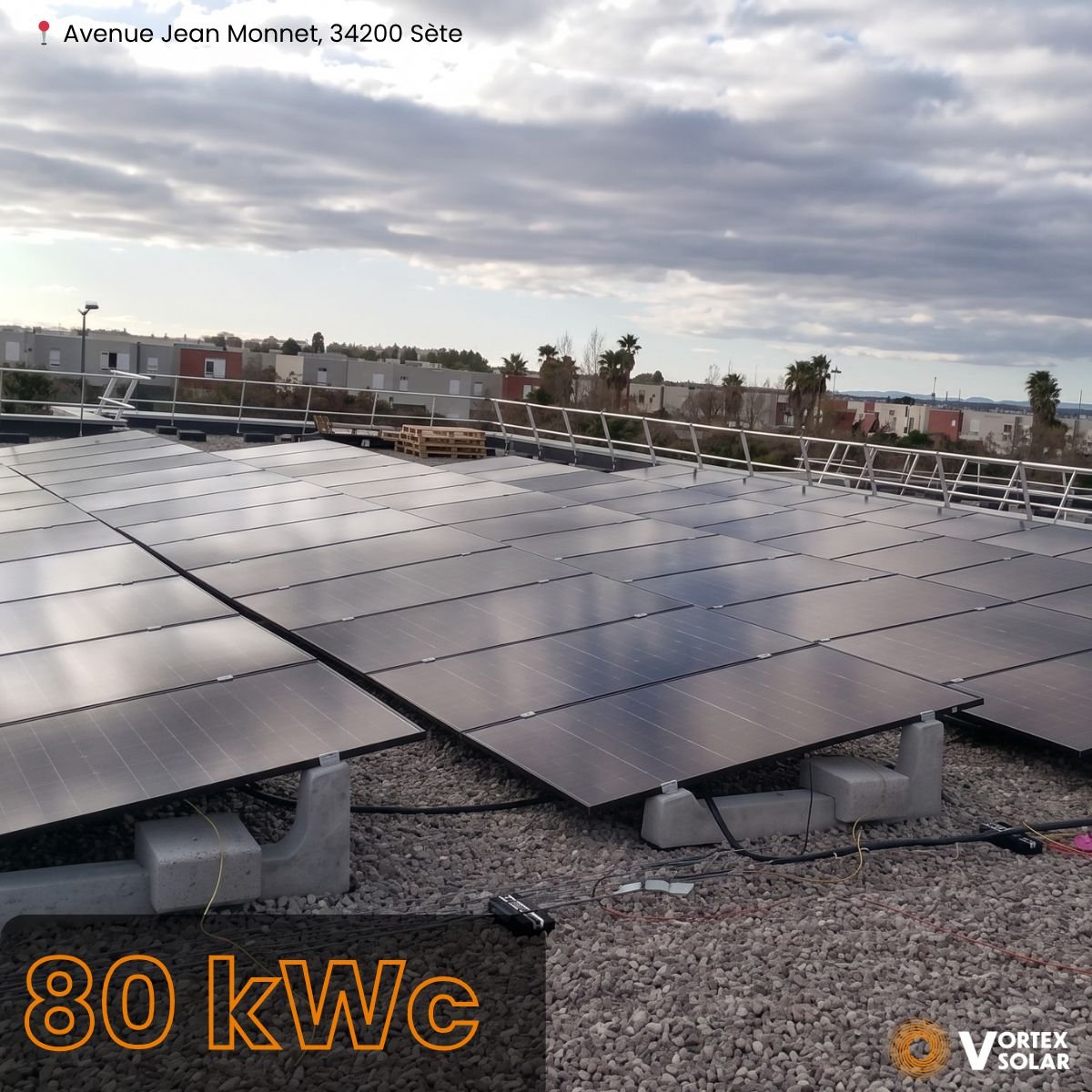 Installation photovoltaïque de 80 kWc – IFREMER à Sète
