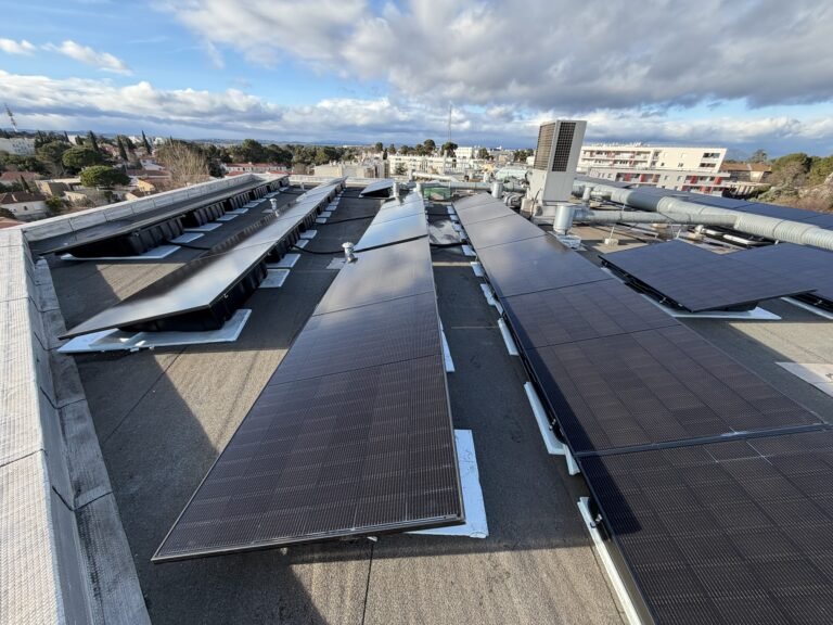 Centrale photovoltaïque résidence Beausoleil - VortexCopro 100kWc